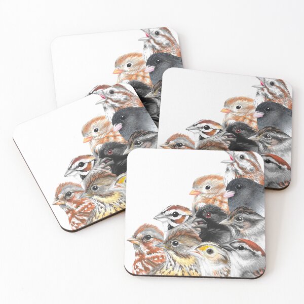 Item preview, Wave of Sparrows designed and sold by LauraWolfArtist.