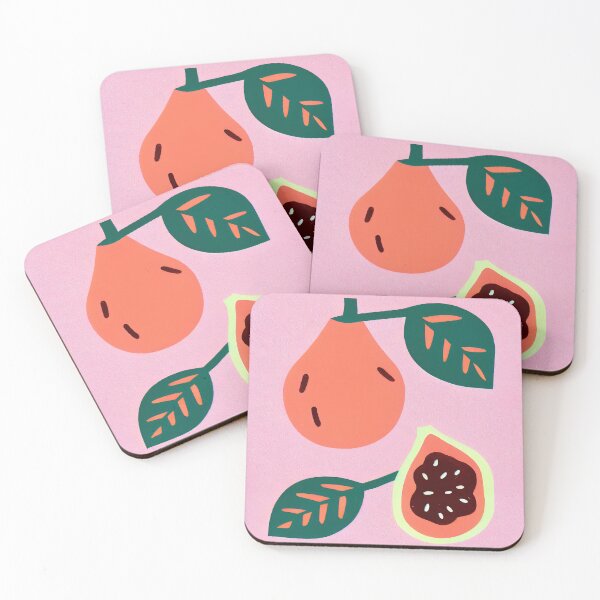 Item preview, Fig Fruit Pink Allure Retro Poster designed and sold by PinkNomad.