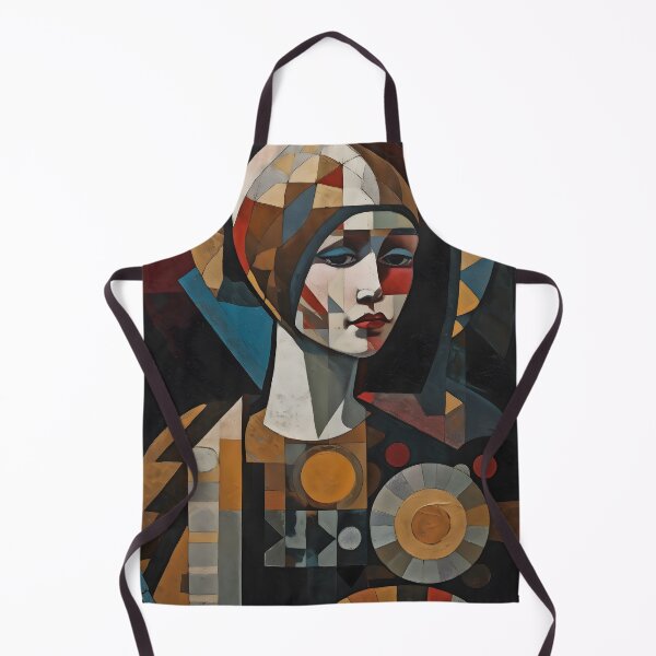 Artikelvorschau, Abstract canvas art - mosaic woman entworfen und verkauft von MidgardWonders.