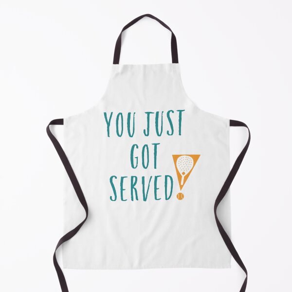 Item preview, Funny Padel Pun You Just Got Served designed and sold by whyitsme.