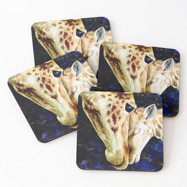 Item preview, Night sky giraffes designed and sold by MandalaSoul.