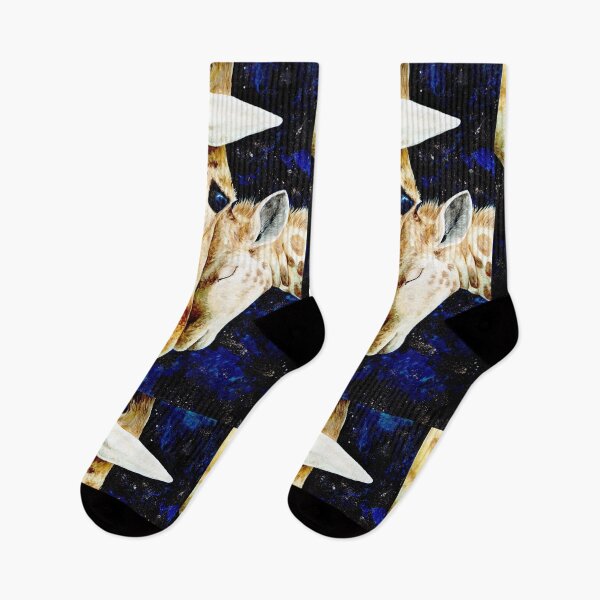 Item preview, Night sky giraffes designed and sold by MandalaSoul.
