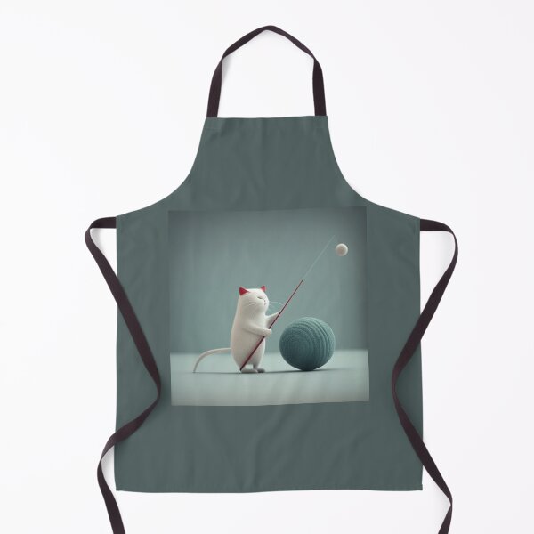 Item preview, Cat and ball of yarn designed and sold by ORVIATO.