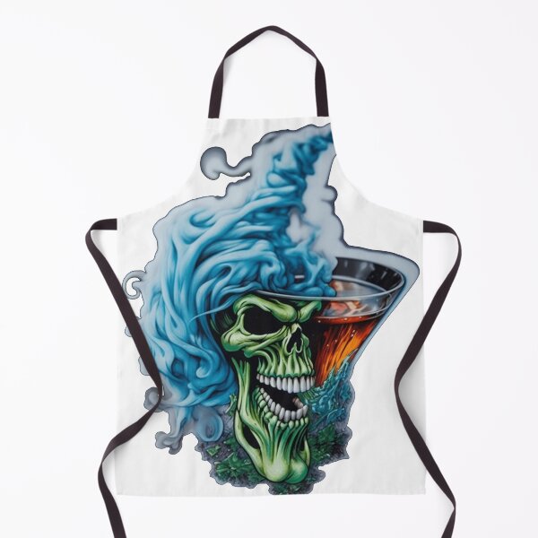 Item preview, Misty Skull with Whisky designed and sold by UrEnigmaArt.