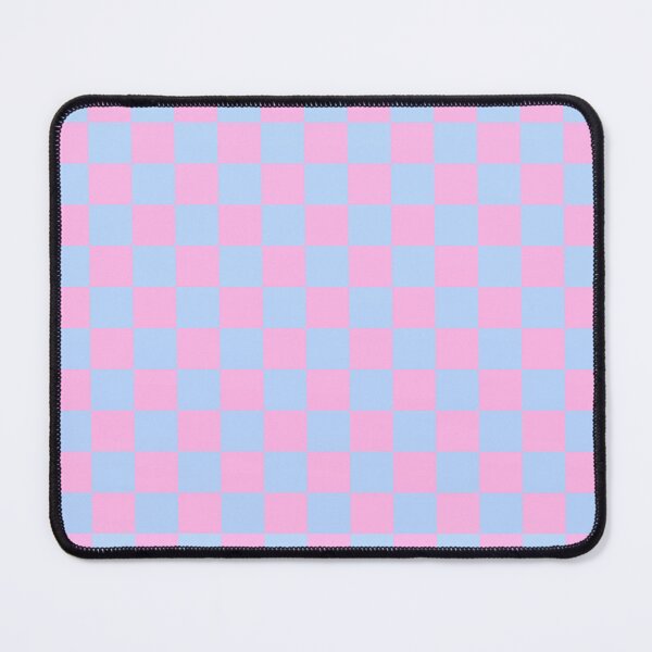 Item preview, Blue and Pink Checkerboard Pattern designed and sold by velvetearth.