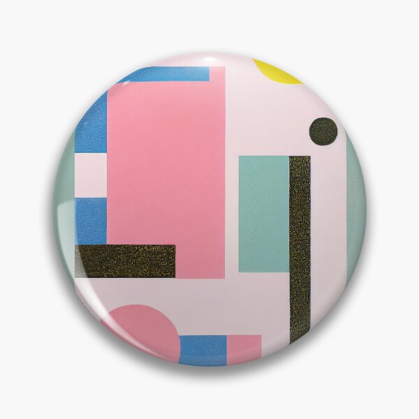 Item preview, Geometric Patterns Visualizing Uniqueness Retro Poster designed and sold by PinkNomad.