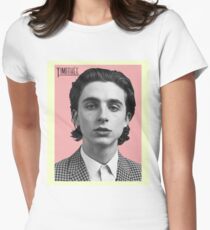 Timothee Chalamet Women's Fitted T-Shirt