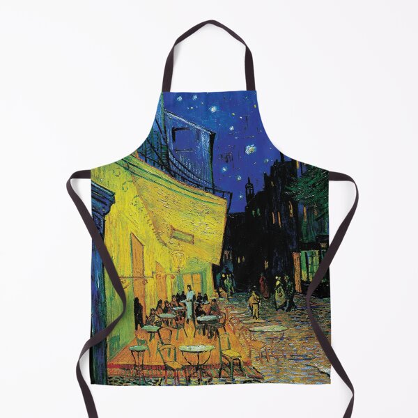 Item preview, Vincent van Gogh's Café Terrace at Night (1888) famous painting | Contrast designed and sold by Oliveirallan.