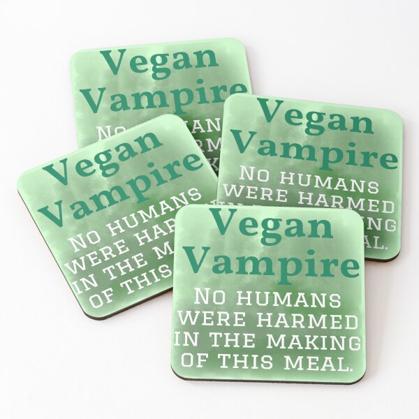 Item preview, Warning: Vegan Vampire designed and sold by ThatGirlDoodles.