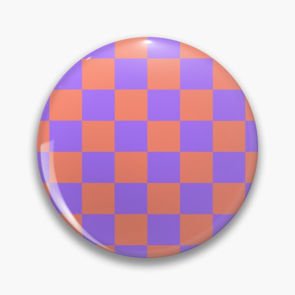 Item preview, Orange and Purple Checkerboard Pattern designed and sold by velvetearth.