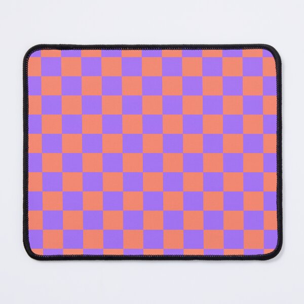 Item preview, Orange and Purple Checkerboard Pattern designed and sold by velvetearth.