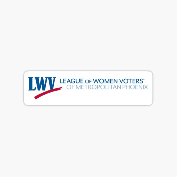 Item preview, LWV MP (white logo) designed and sold by LWVMetroPhoenix.