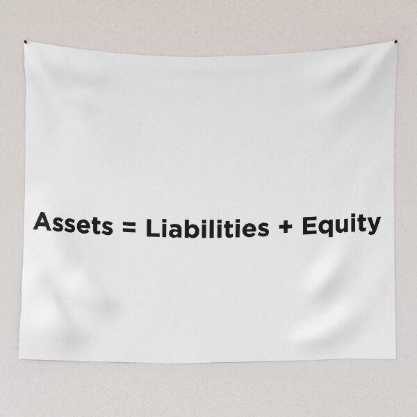 Item preview, the balance sheet equation, accounting and business designed and sold by NoetherSym.