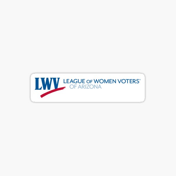 Item preview, LWV AZ (white logo) designed and sold by LWVMetroPhoenix.