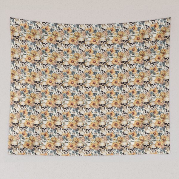 Item preview, Calaveras y Flores Acuarela designed and sold by Rottopics.