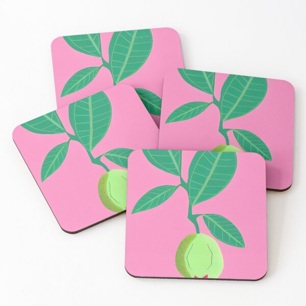 Item preview, Guava Playful Pastel Painting Retro Poster designed and sold by PinkNomad.