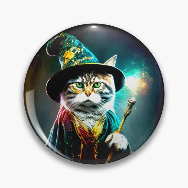 Item preview, Cat Wizard - Charlemagne designed and sold by Highlandkings.