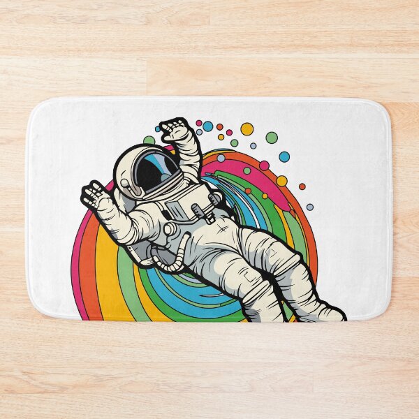 Item preview, Rainbow astronaut designed and sold by cptcarterprints.