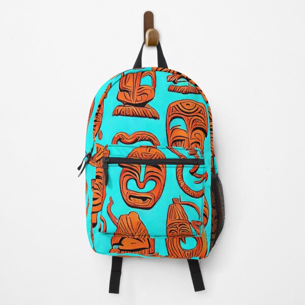 Item preview, Beautiful Throw Pillow With Totem Pattern. Tropical Hawaiian Theme designed and sold by Sowari-Pillows.