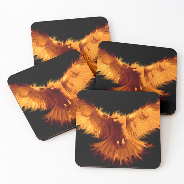 Item preview, Cool Flaming Hot Phoenix designed and sold by Dioscuri Digital.