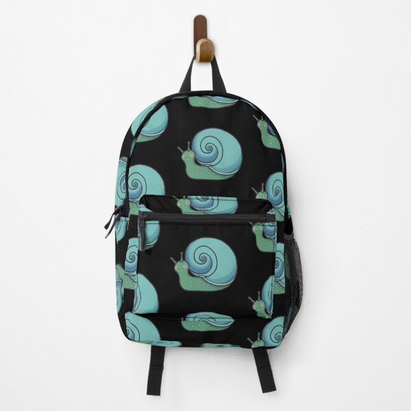 Item preview, Snail 7 in Cool Blue and green Colors Swirly Spiral Smiley Slider designed and sold by Vicki Noble Art.