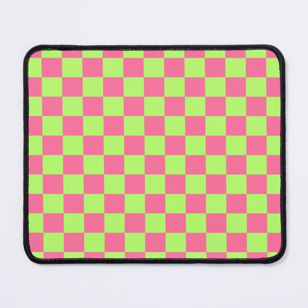 Item preview, Pink and Green Checkerboard Pattern designed and sold by velvetearth.