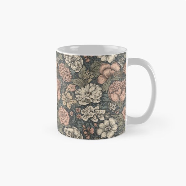 Item preview, Papel pintado floral de la vendimia designed and sold by Mrdrey.