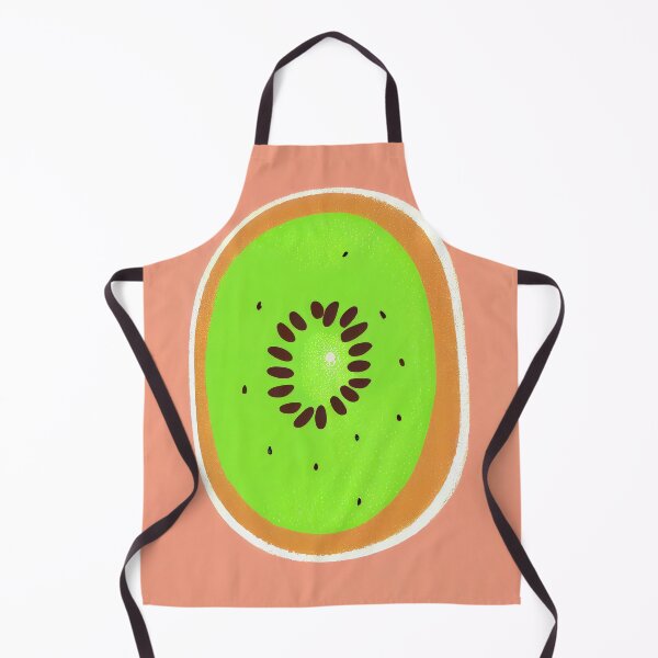 Artikelvorschau, Kiwi Fruit Abstract Flavor Burst Retro Poster entworfen und verkauft von PinkNomad.