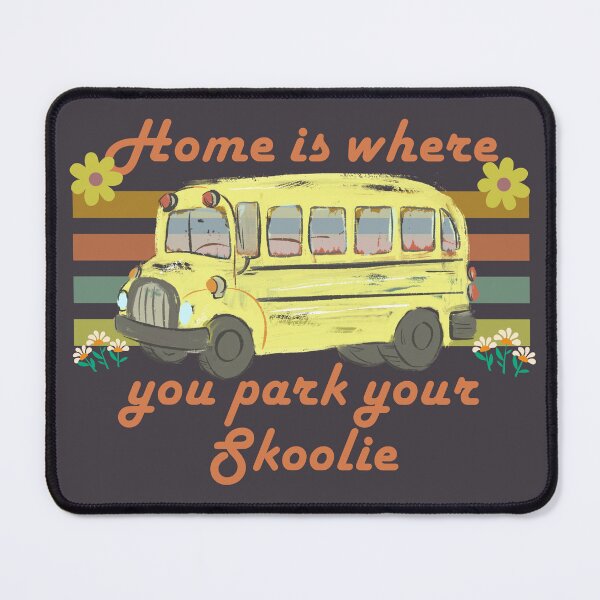 Item preview, Skoolie Life Adventure Retro designed and sold by SunfullyYours.