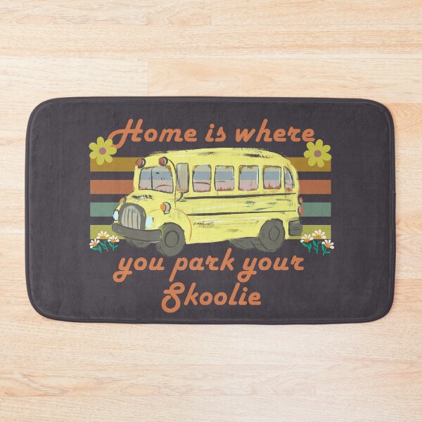 Item preview, Skoolie Life Adventure Retro designed and sold by SunfullyYours.