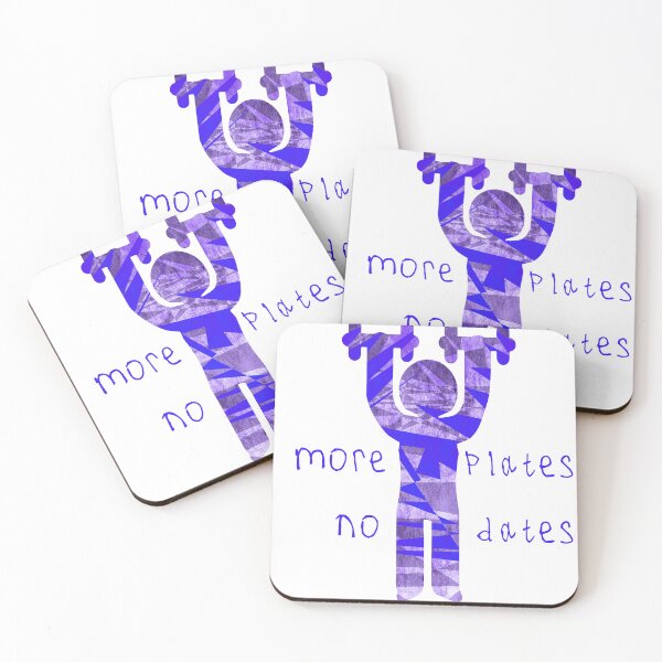 Item preview, More plates no dates designed and sold by kinpirks.