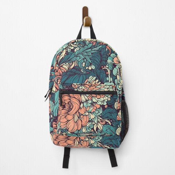 Item preview, Stunning Hand-Painted Style Modern Floral Digital Pattern designed and sold by ClericDesign.