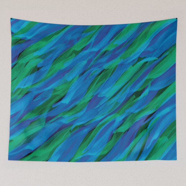 Item preview, Blue Green Deep Sea Splash designed and sold by Alexandria Levin.
