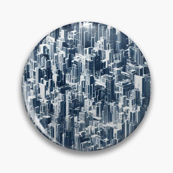 Item preview, Futuristic City in Paper - Minimalist and Sleek 1 designed and sold by DeepSeeAI.