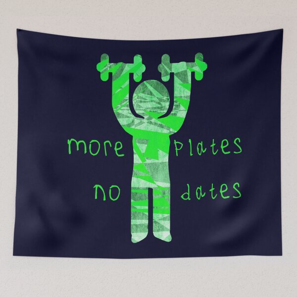 Item preview, More plates no dates designed and sold by kinpirks.
