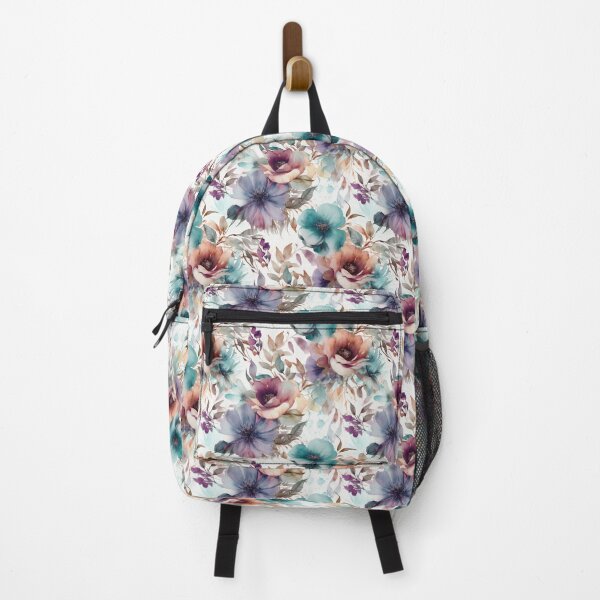Item preview, Watercolour floral wallpaper designed and sold by Mrdrey.