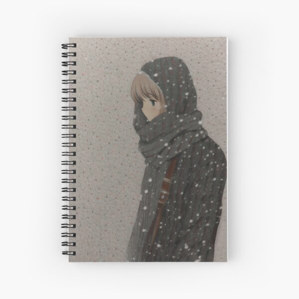 Sadness Spiral Notebook by Harukuradesu0