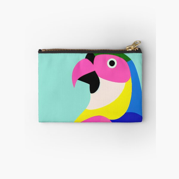 Item preview, Parrot Bold Colorful Retro Poster designed and sold by PinkNomad.
