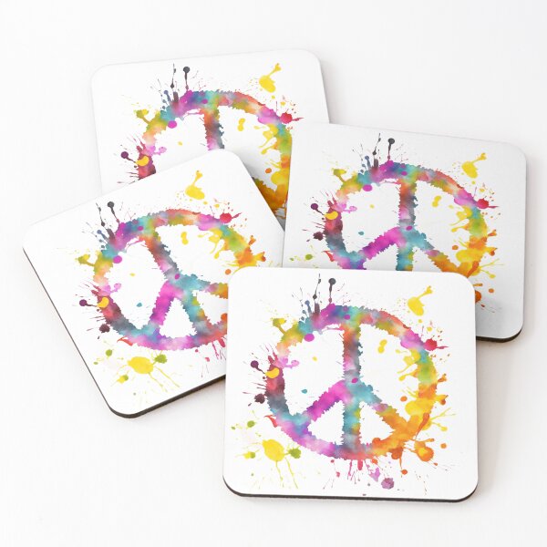 Item preview, pacific hippie sign painted with colors and colors designed and sold by KaterynaKet.