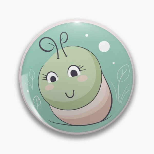 Item preview, Super Cute Snail 9 in Cool green and peach Colors Swirly Spiral Sweet Slider designed and sold by Vicki Noble Art.