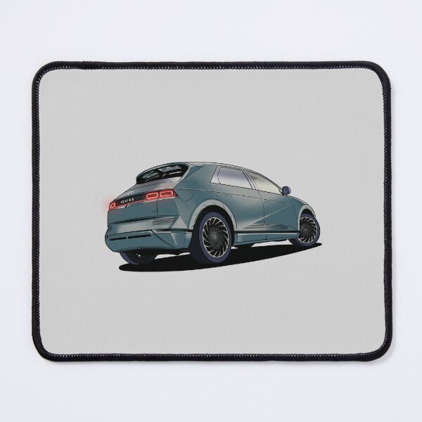 Item preview, Hyundai Ioniq 5 Electric Car in Teal Blue/Green designed and sold by Webazoot Industries - Car Art.