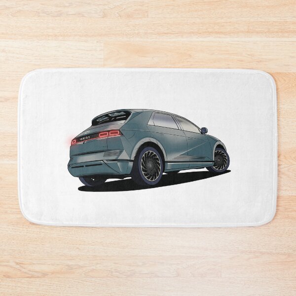 Item preview, Hyundai Ioniq 5 Electric Car in Teal Blue/Green designed and sold by Webazoot Industries - Car Art.