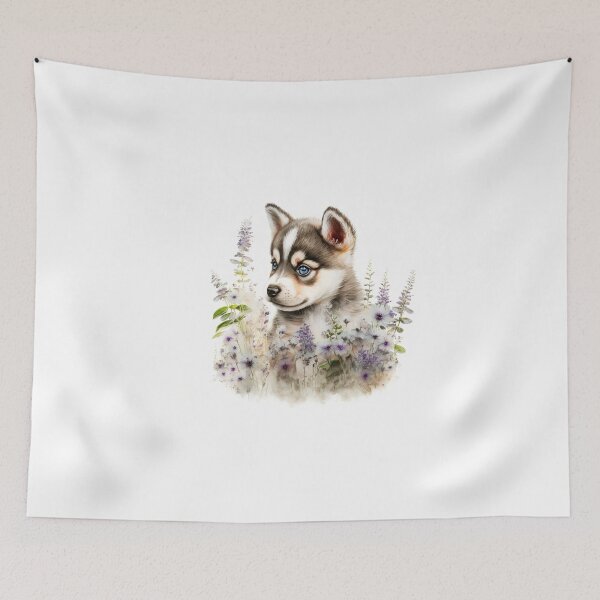 Item preview, Puppy Alaskan Husky designed and sold by HuskyHuddle.