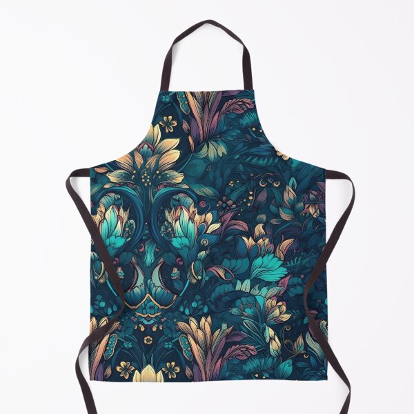 Item preview, Whimsical Hand-Painted Style Digital Floral Print designed and sold by ClericDesign.