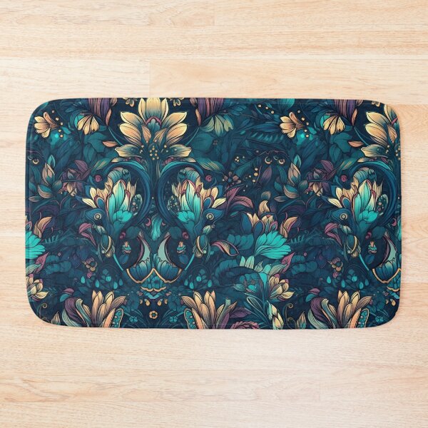 Item preview, Whimsical Hand-Painted Style Digital Floral Print designed and sold by ClericDesign.
