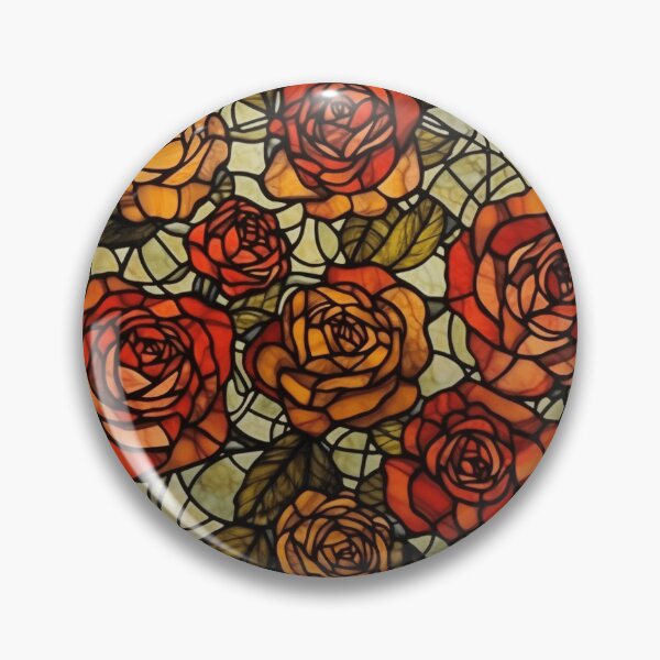 Item preview, Stained Glass Rose designed and sold by 9livescanvas.