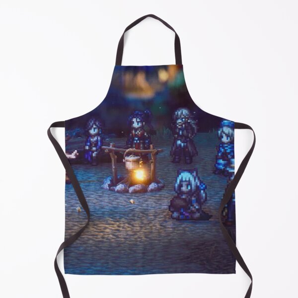 Item preview, Octopath Traveler 2 Campfire Party designed and sold by kawaiicrossing.