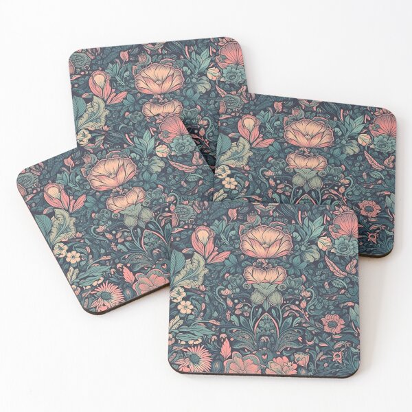 Item preview, Captivating Hand-Painted Style Digital Geometric Pattern designed and sold by ClericDesign.