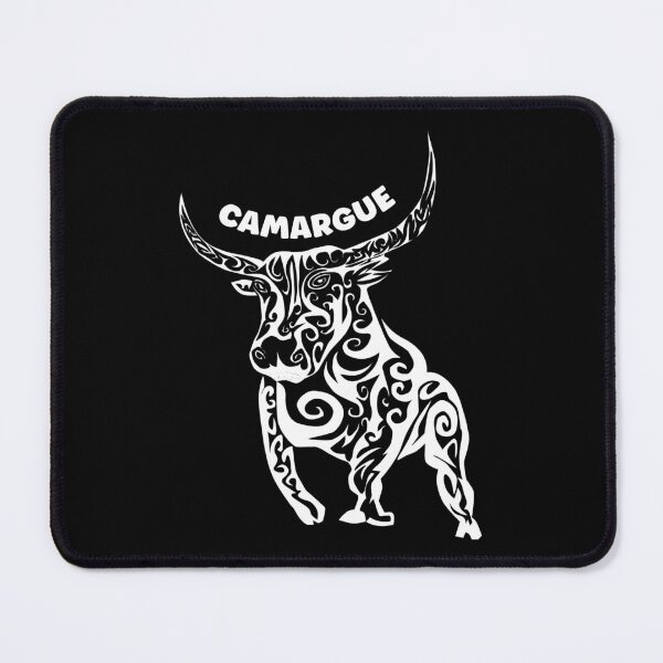 Item preview, Abstract White Camargue Bull designed and sold by Astralia.