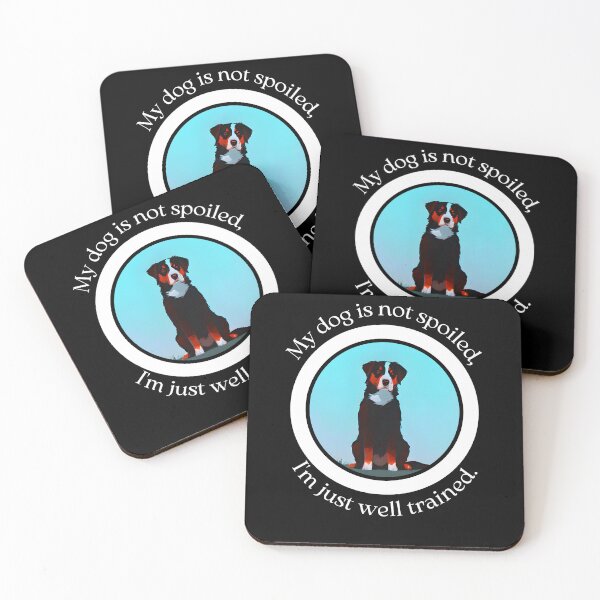 Item preview, Well-Trained Dog Parent - Australian Shepherd Gift for Canine Enthusiasts - Ai Generated Image designed and sold by Mechanical-Artt.